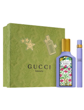 Gucci Cofanetto Flora Gorgeous Magnolia Eau De Parfum 50 Ml + Eau De Parfum Travel Spray 10 Ml