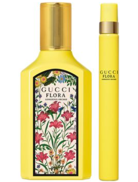 Gucci Cofanetto Gucci Flora Gorgeous Orchid Eau De Parfum Spray Donna 50 Ml + Gucci Flora Gorgeous Orchid Eau De Parfum Pen Spray Donna 10 Ml