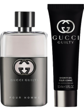 Gucci Cofanetto Gucci Guilty Pour Homme Eau De Toilette Spray 50 Ml + Gucci Guilty Pour Homme Shower Gel 50 Ml