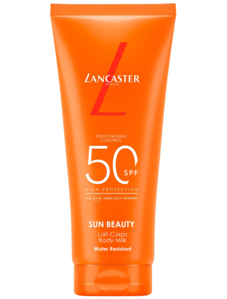 Lancaster Sun Beauty Body Milk Spf 50 Latte Solare Corpo 100 Ml