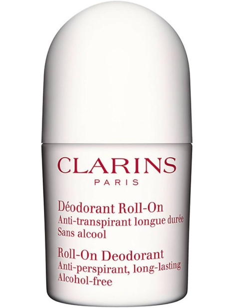 Clarins Roll-On Deodorant – Antitraspirante A Lunga Durata 50 Ml