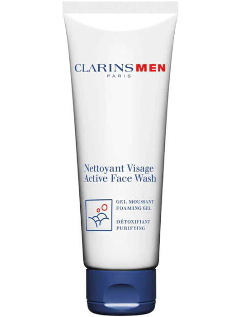 Clarins Men Active Face Wash – Gel Schiumogeno 125 Ml