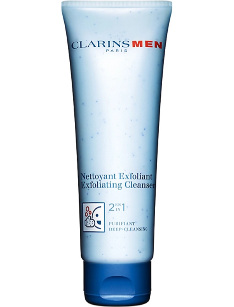 Clarins Men Exfoliating Cleanser 2 In 1 – Detergente Esfoliante Purificante 125 Ml