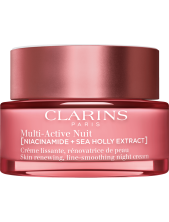 Clarins Multi-active Nuit [niacinamide + Sea Holly Extract]– Crema Notte Per Pelle Secca 50 Ml
