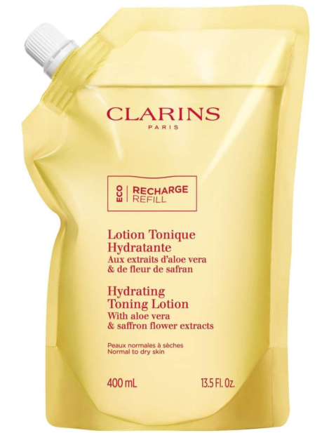 Clarins Lotion Tonique Hydratante Tonico Viso Ricarica 400 Ml