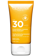 Clarins Crème Solaire Jeunesse Haute Protection Spf30 Solare Viso Alta Protezione 50 Ml