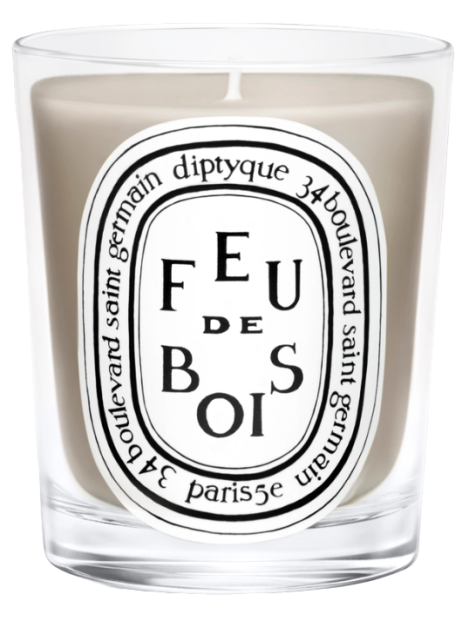 Diptyque Feu De Bois Scented Candle Candela Profumata 190 Gr