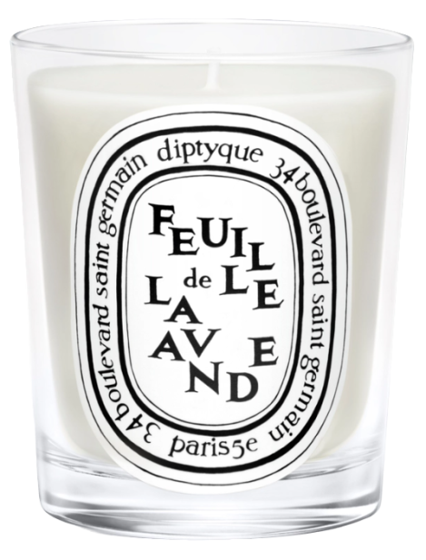 Diptyque Feuille De Lavande Scented Candle Candela Profumata 190 Gr