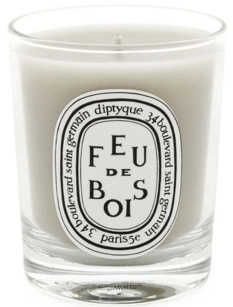 Diptyque Feu De Bois Scented Candle Candela Profumata 70 Gr