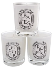 Diptyque Cofanetto Set Candele Baies + Figuier + Rose 3 X 70 Gr