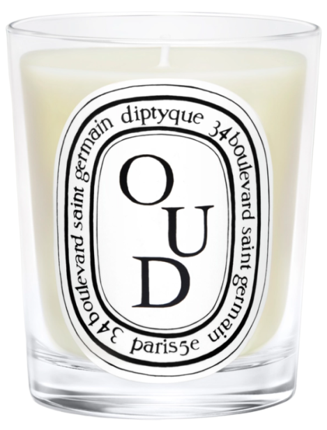 Diptyque Oud Scented Candle Candela Profumata 190 Gr