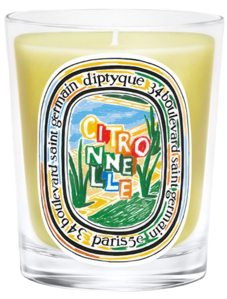 Diptyque Citronelle Scented Candle Candela Profumata 190 Gr