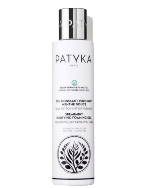 Patyka Gel Moussant Purifiant Menthe Douce Trattamento Detergente Ossigenante Alla Menta Viso 150 Ml