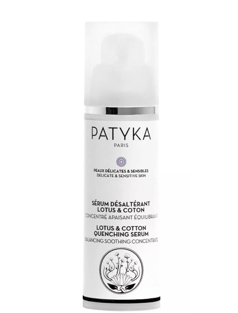 Patyka Sérum Désaltérant Lotus & Coton Siero Dissetante Al Loto E Cotone Viso 30 Ml