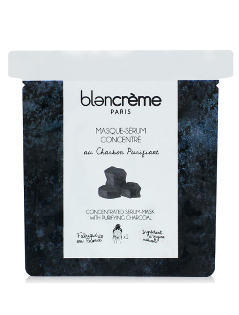 Blancrème Maschera Di Siero Concentrato Con Carbone Purificante