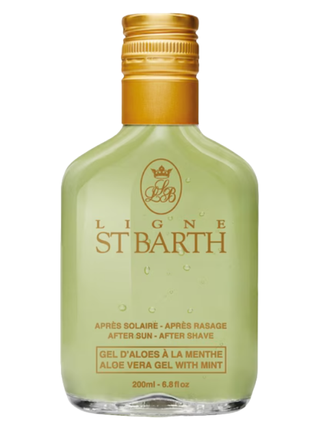 Ligne St Barth Gel D'aloès À La Menthe Après Solaire - Après Rasage  Gel Aloe Vera Alla Menta Doposole 200 Ml