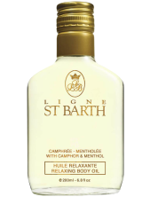 Ligne St Barth Huile Relaxante Camphrée Mentholée Olio Per Massaggi Al Mentolo 200 Ml