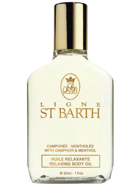 Ligne St Barth Huile Relaxante Camphrée Mentholée Olio Rilassante Alla Canfora E Mentolo 25 Ml 