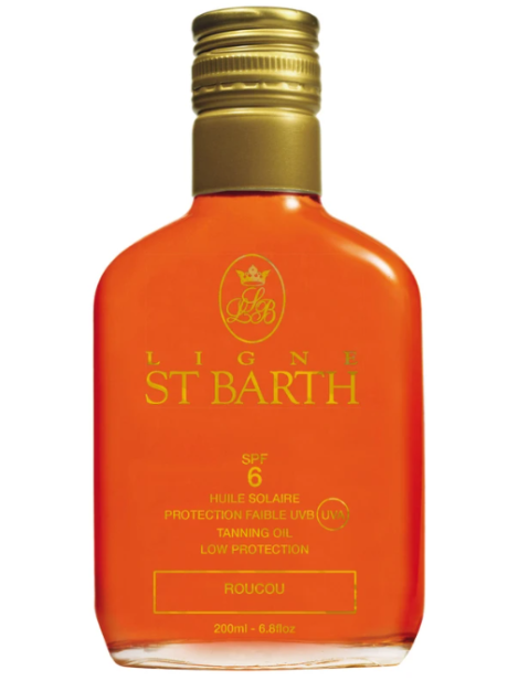 Ligne St Barth Huile Solaire Roucou Spf 6 Olio Abbronzante 200 Ml