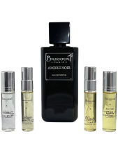 Brecourt Paris Cofanetto Ambre Noir Eau De Parfum Unisex 100 Ml + 4 Varianti Del Profumo