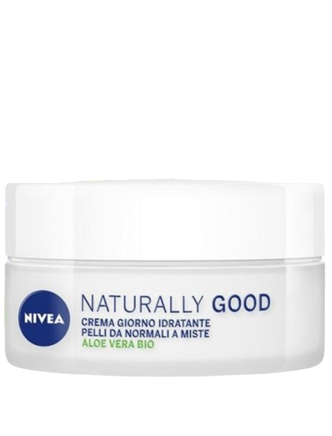 Nivea Naturally Good Crema Giorno Idratante Pelli Normali A Miste 50 Ml