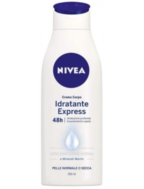 Nivea Idratante Express Crema Corpo 48H Perlle Normale O Secca - 250 Ml