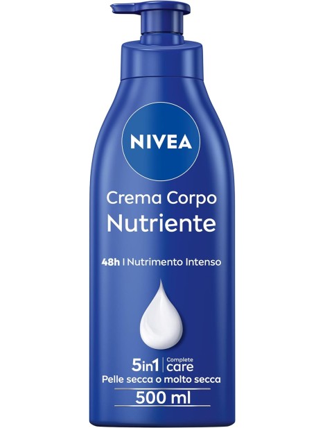 Nivea Nutrimento Intenso Crema Corpo Nutriente 48H 500 Ml