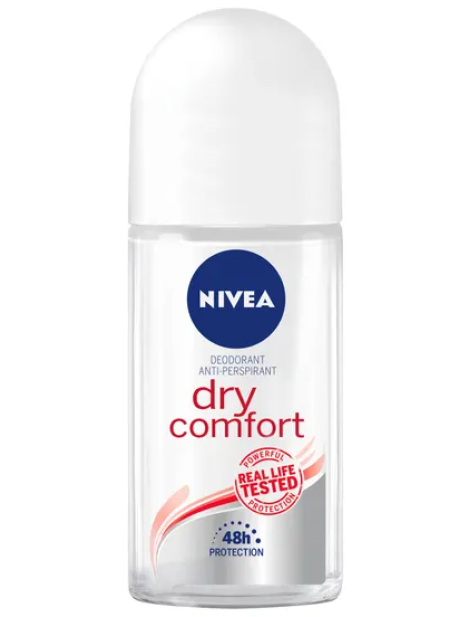 Nivea Dry Comfort Deodorante Antitraspirante Roll-On 50 Ml