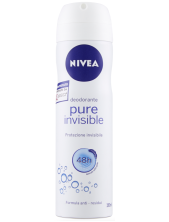 Nivea Pure Invisible Deodorante Spray Protezione Invisibile 48h 150 Ml