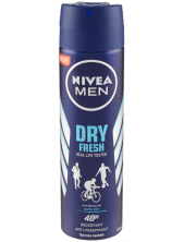 Nivea Dry Fresh Real Life Tested Spray Deodorante 150 Ml