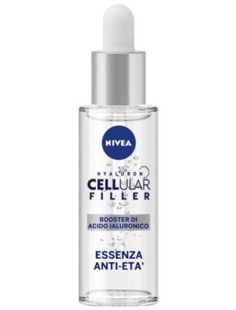 Nivea Hyaluron Cellular Filler Booster Di Acido Ialuronico Essenza Anti-Età - 30 Ml