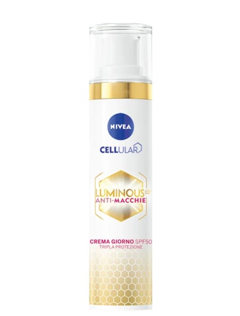 Nivea Cellular Luminour 620º Anti-Macchie Crema Giorno Spf50 Tripla Protezione - 40 Ml