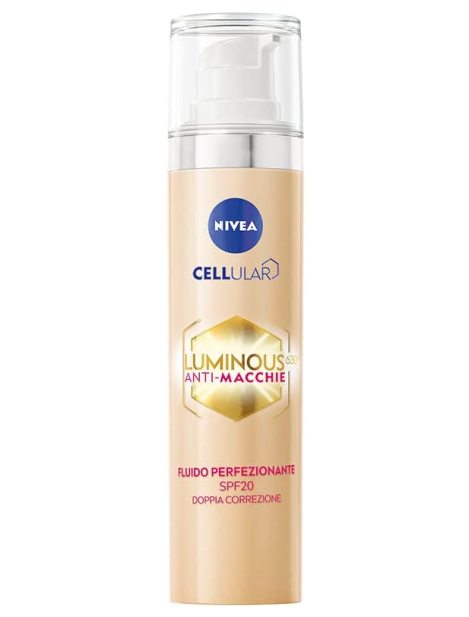 Nivea Cellular Luminour 630º Fluido Perfezionanti Spf20 Doppia Correzione - 40 Ml