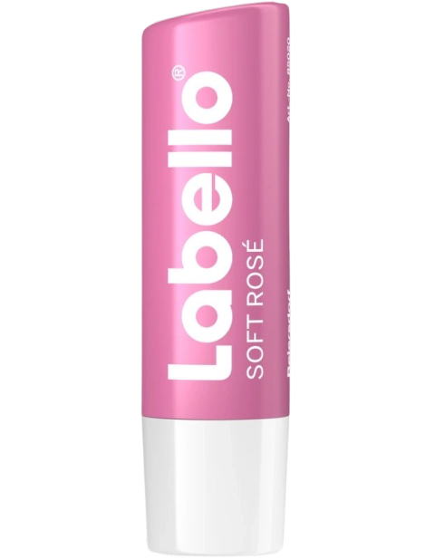 Labello Soft Rose Balsamo Labbra Stick 5,5 Ml