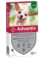 Advantix Spot On Cani Fino A 4 Kg 4 Pipette Monodose