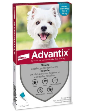 Advantix Spot-on Cani Da 4 A 10 Kg 4 Pipette Monodose