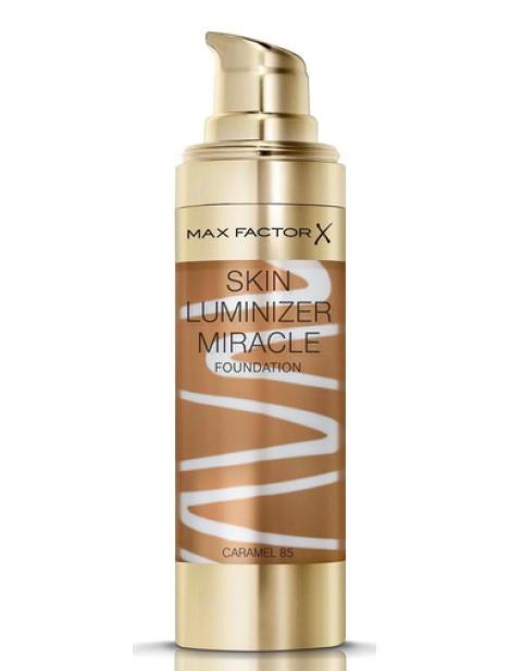 Max Factor Skin Luminizer Miracle Foundation Fondotinta Fluido 30 Ml - 85 Caramel