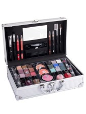 2k Cosmetics Fabulous Beauty Train Case Set Makeup Cofanetto
