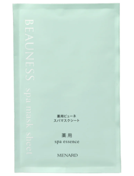 Menard Beauness Spa Mask Sheet A Maschera Idratante 5 Pezzi