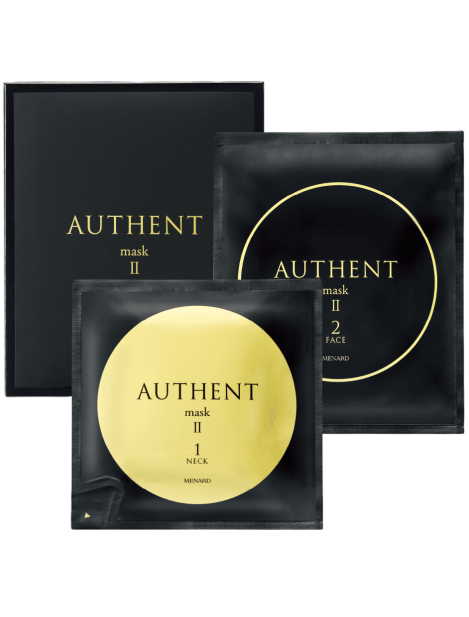 Menard Authent Mask Ii Maschera Antietà Viso + Collo Set Monouso