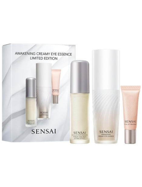 Sensai Cofanetto Awakening Creamy Eye Essence 20 Ml + Total Lip Treatment 5 Ml + Cellular Performance Throat And Bust Lifting Effect 19 Ml