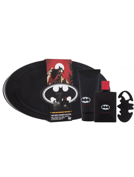 Batman Cofanetto In Metallo Edt 50Ml + Bagnoschiuma 100Ml + Apribottiglie - 3Pz