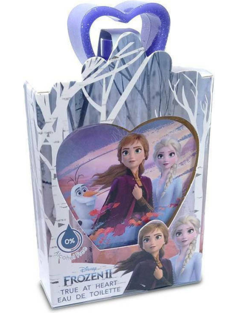 Disney Frozen Ii True At Heart Eau De Toilette Bambini - 50 Ml