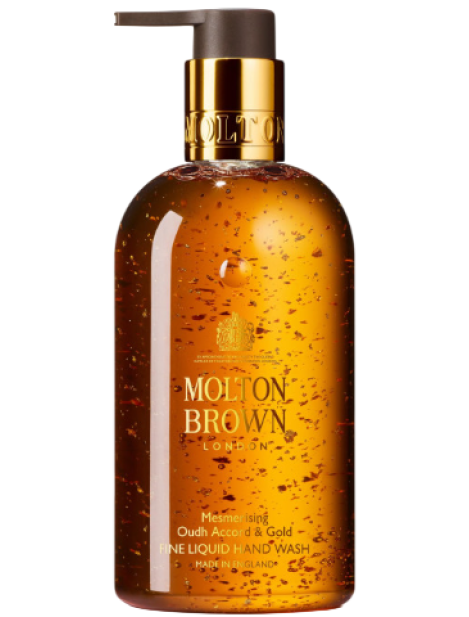 Molton Brown Oudh Accord & Gold Fine Liquid Hand Wash Sapone Mani 300 Ml
