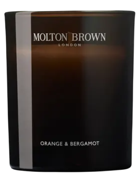 Molton Brown Re-Charge Orange & Bergamot Scented Candle Candela Speziata 190 G