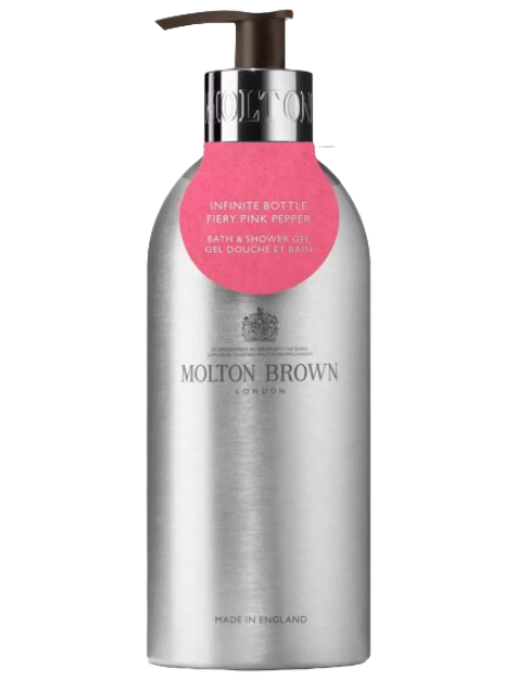 Molton Brown Fiery Pink Pepper Infinite Bottle Gel Doccia 400 Ml