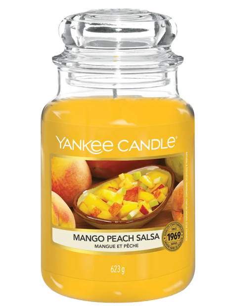 Yankee Candle Candela Profumata - Mango Peach Salsa 623G