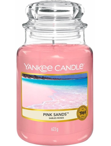 Yankee Candle Candela Profumata Grande - Pink Sands