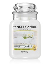 Yankee Candle Candela Profumata - Fluffy Towels 623g