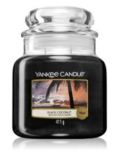 Yankee Candle Candela Profumata Classic - Black Coconut 411g